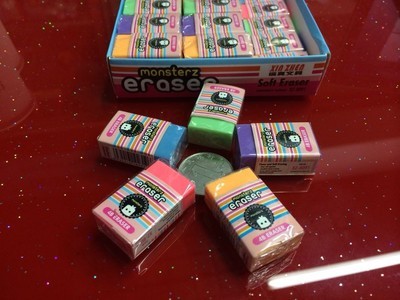 可爱Monsterz高质量橡皮擦 设计、厂家与购买指南